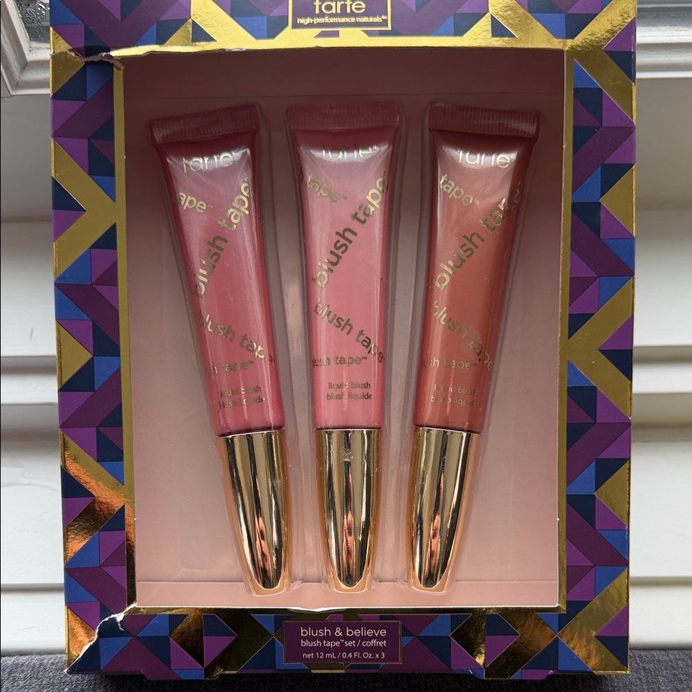 Tarte Blush Tape Trio - Pink and Coral Shades